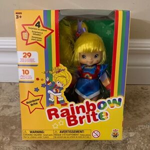 Rainbow Brite Doll NEW 10 pieces 4 surprised to unbox
